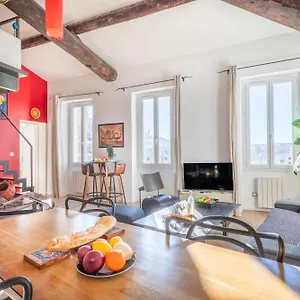 Appartement Le Loft Du Panier Design Vue Imprenable, Marseilles